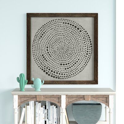 Mistana Mythos I - Picture Frame Print on Canvas Canvas & Fabric in White, Size 36.0 H x 36.0 W x 1.0 D in | Wayfair | Home Decor