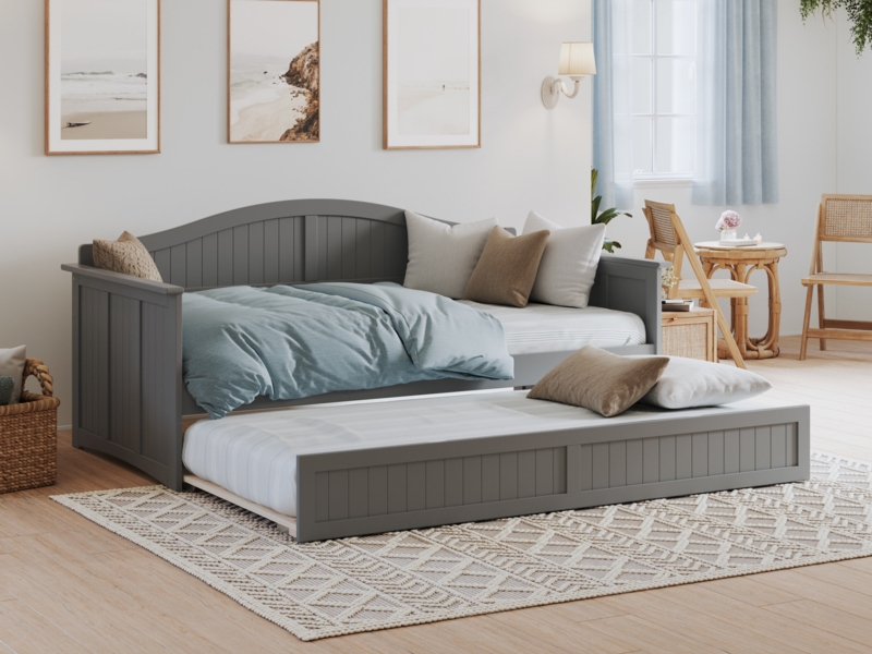 Nantucket Solid Wood Daybed with Trundle