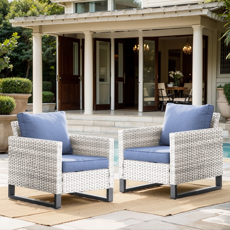 Nazime Patio Chair with Cushions