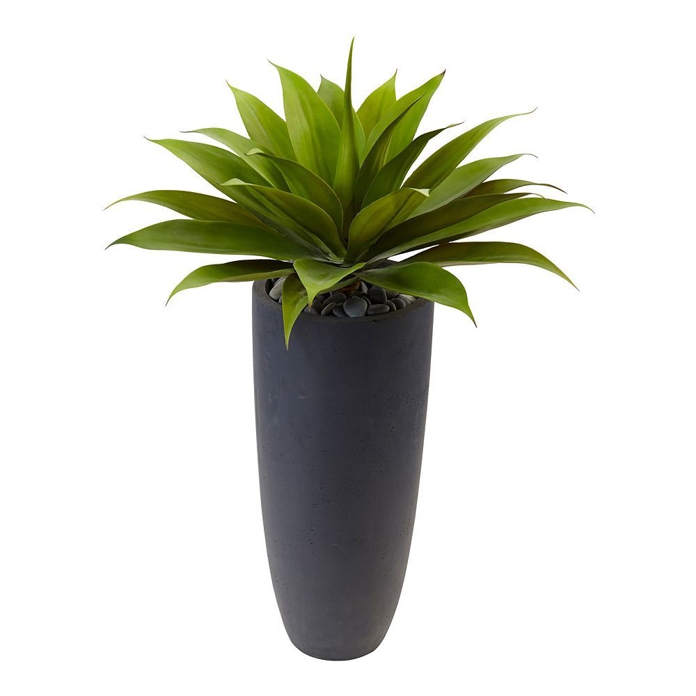 nearly natural 38-in. Agave Artificial Plant, Green