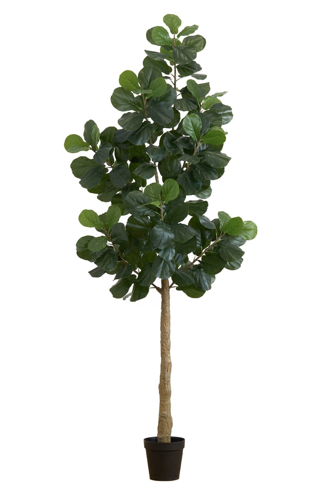 NEARLY NATURAL 9 ft. Fiddle Leaf Fig Tree Artificial Plant in Green at Nordstrom Rack