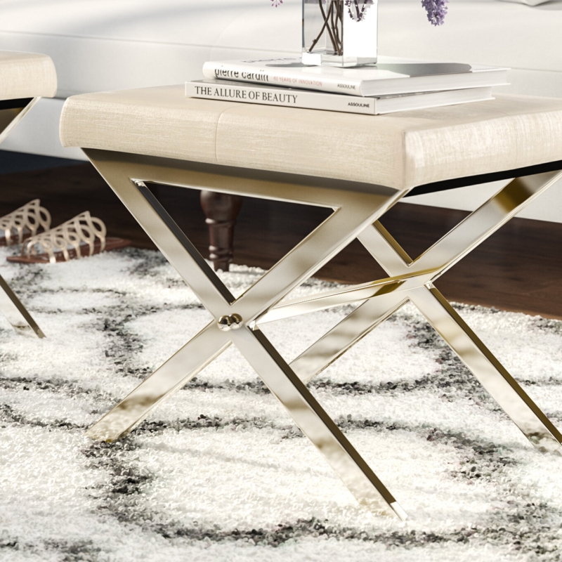 Norah Metal Accent Stool