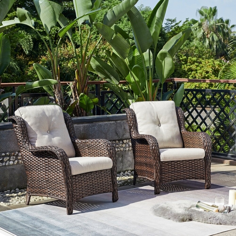 Patio Chair with Cushions