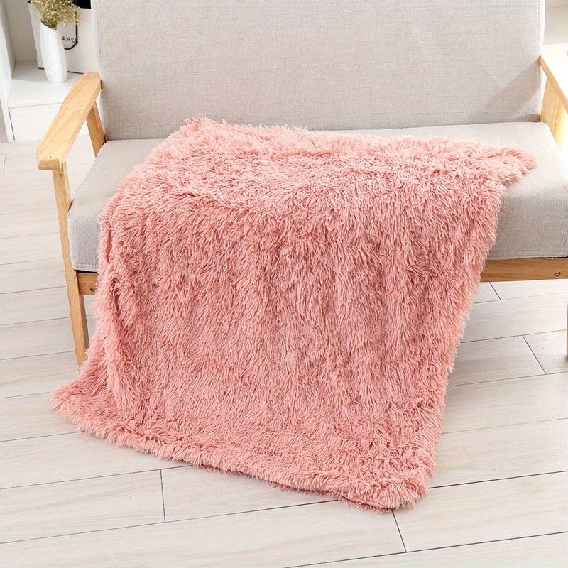 Plush Dog Blanket And Cat Mattress, Pet Non-slip Blanket Dog Crate Mat, Autumn And Winter Warm Sleeping Mat Cat Bed, Machine Washable Blanket