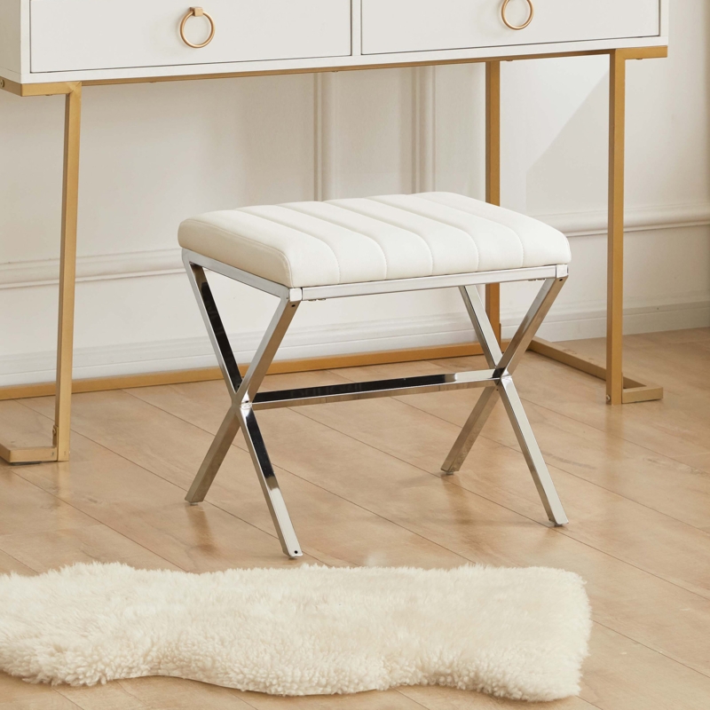 Pollman Iron Vanity Stool