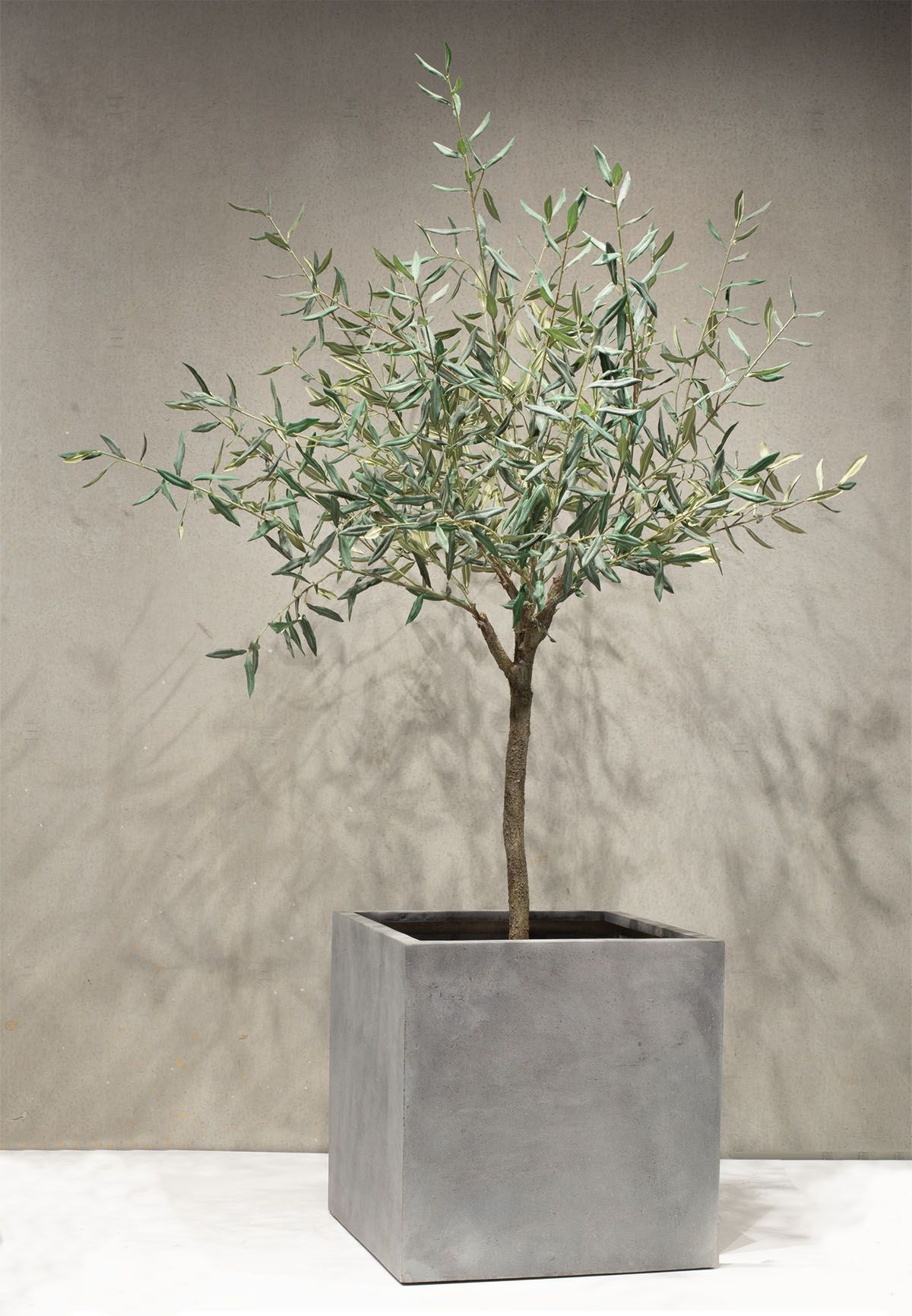 Polystone Pflanzwrfel, 50 x 50 x 50 cm, grau