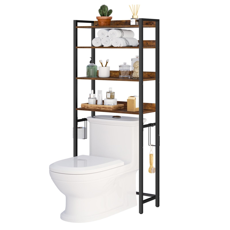 Preben 68.3'' H x 23.6'' W x 9.5''D Freestanding Over-The-Toilet Storage