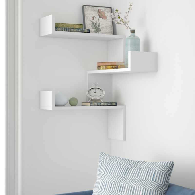 Rambert 3 Piece Corner Shelf