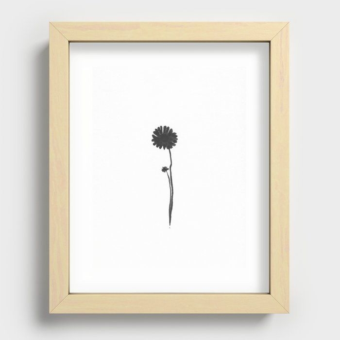 Recessed Framed Print | Floral Study 003 by Georgiana Paraschiv - Maple - 8" x 10" - Society6