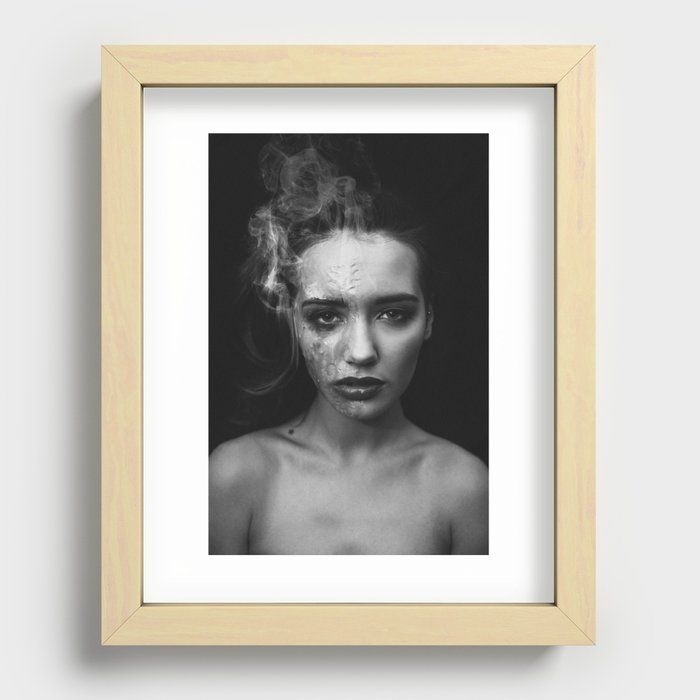 Recessed Framed Print | Melt by Linas Vaitonis - Maple - 8" x 10" - Society6