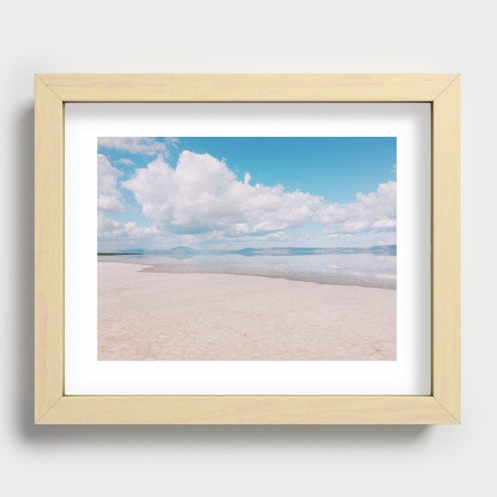 Recessed Framed Print | Oregon Desert Lake by Kevin Russ - Maple - 8" x 10" - Society6