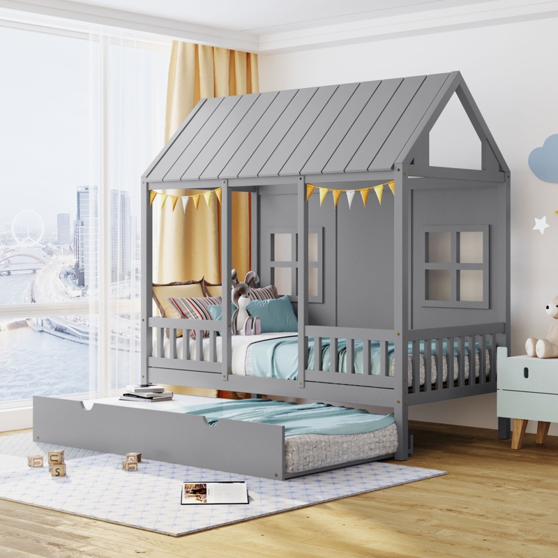 Rezac House Daybedwith Trundle
