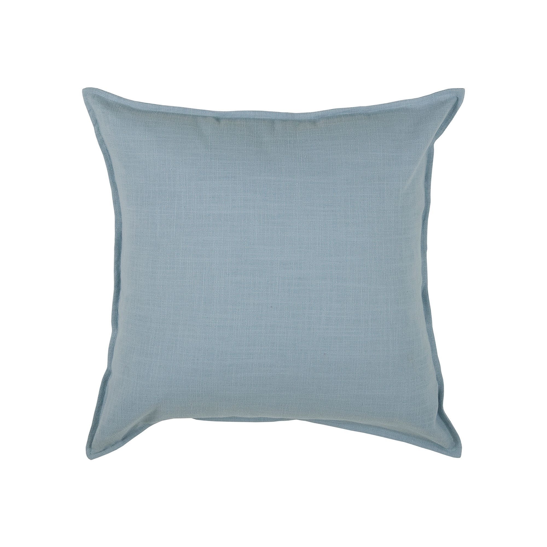 Rizzy Home Self Flange Throw Pillow, Grey, 20X20