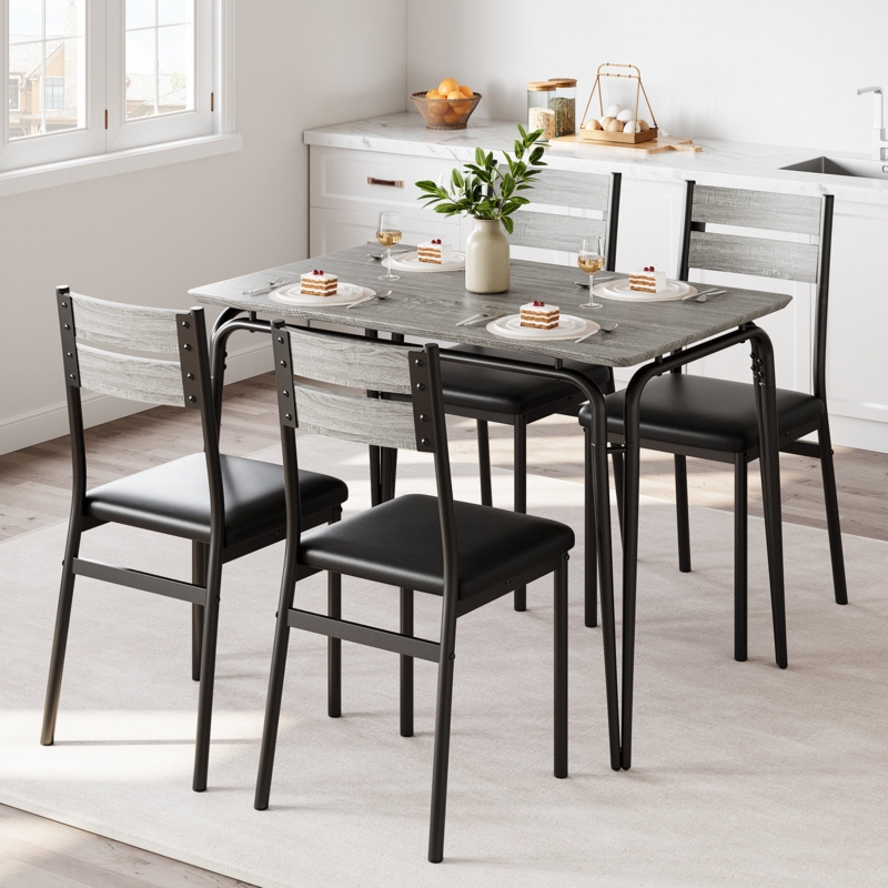 Saajan 5 - Piece Dining Set (Set of 5)