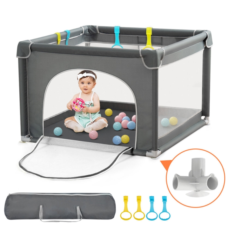 Safe Anti-Fall Baby Playpen Play Yard