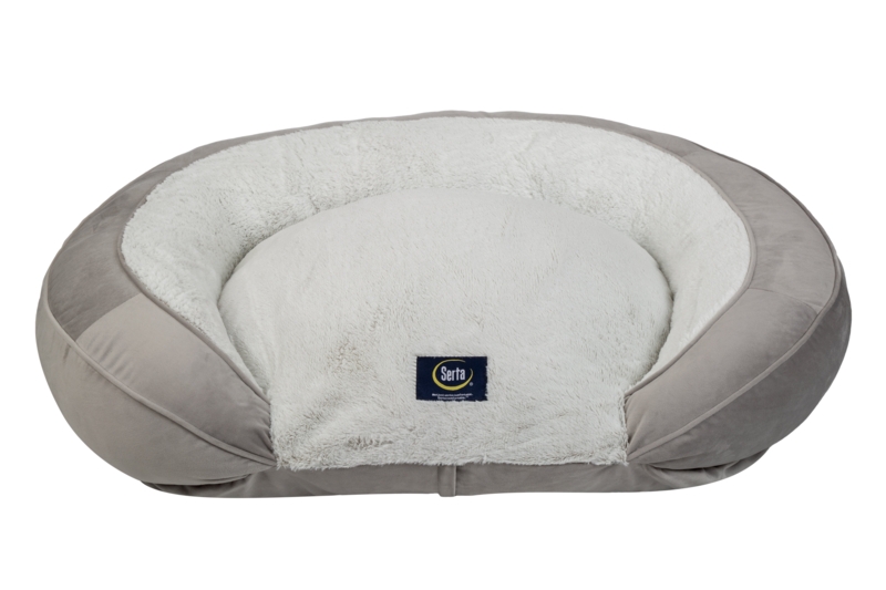 Serta Shredded Memory Foam Oval Couch Bed