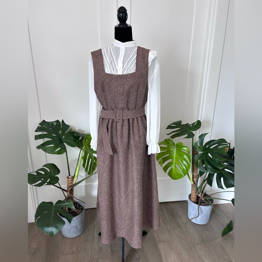 Shein Dresses | Shein Dress Size Us 12 Nwt | Color: Brown | Size: 12