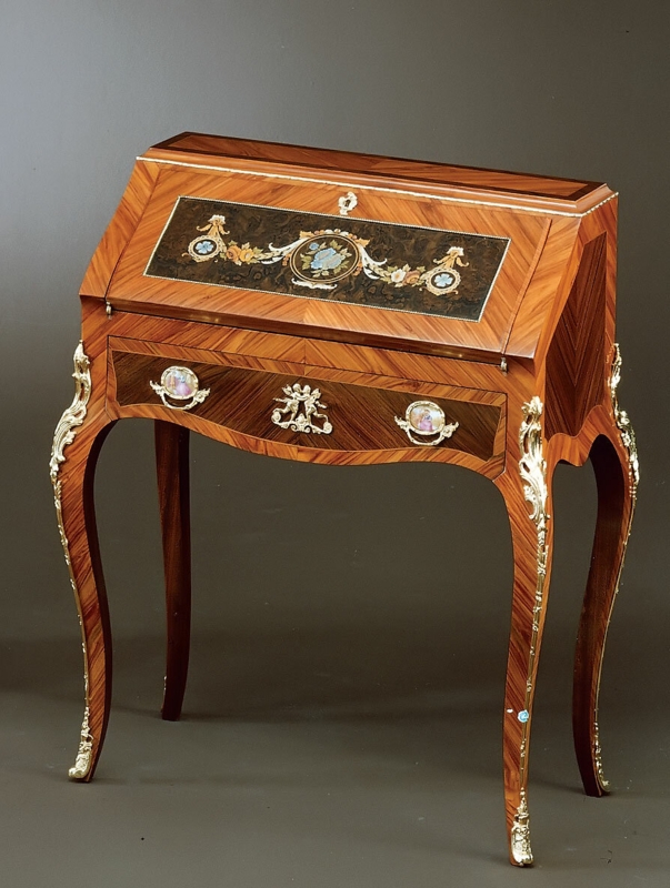 Solid Wood Secretary Desk