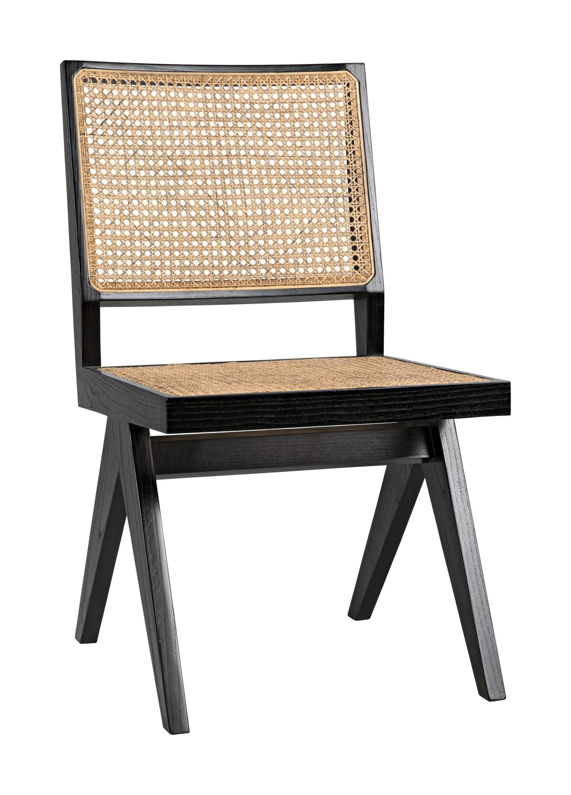 Solomon Side Chair - Finish: Charcoal Black