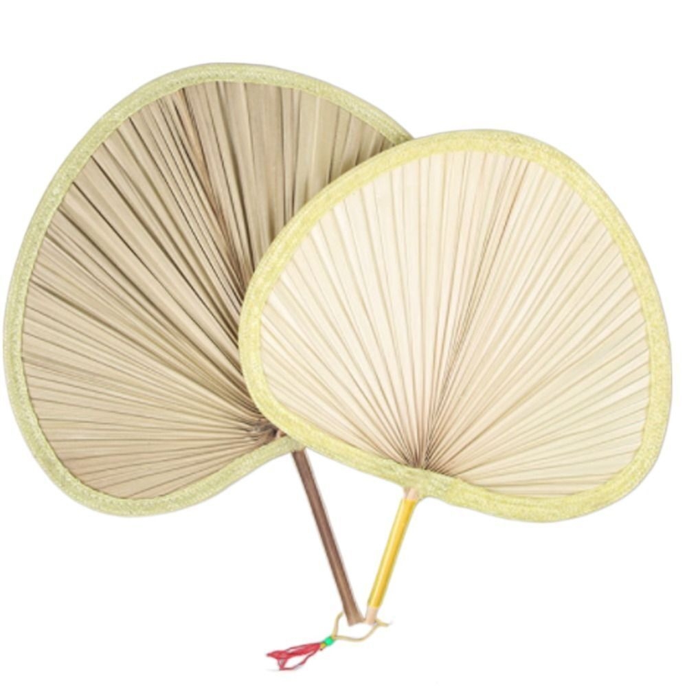 Summer Hand-woven Bamboo Woven Palm-leaf Fan Home Decoration Straw Fan Hand Fan