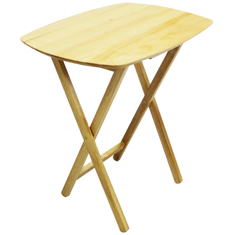Summerhill Oversized Solid Wood Folding TV Tray Table