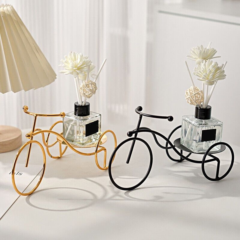 Three Wheel Design Aromatherapy Candle Holder Storage Rack Wedding Home Decor X1