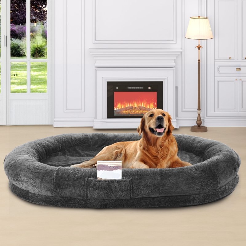 Tucker Murphy Giant Dog Bed 72'' x 48'' x 10", Fits Adult & Pets