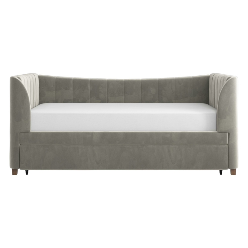 Valentina Twin Upholstered Daybed with Trundle