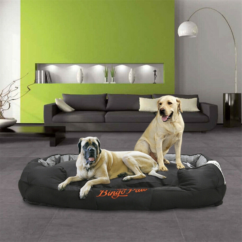 Waterproof Orthopedic Bolster Dog Bed