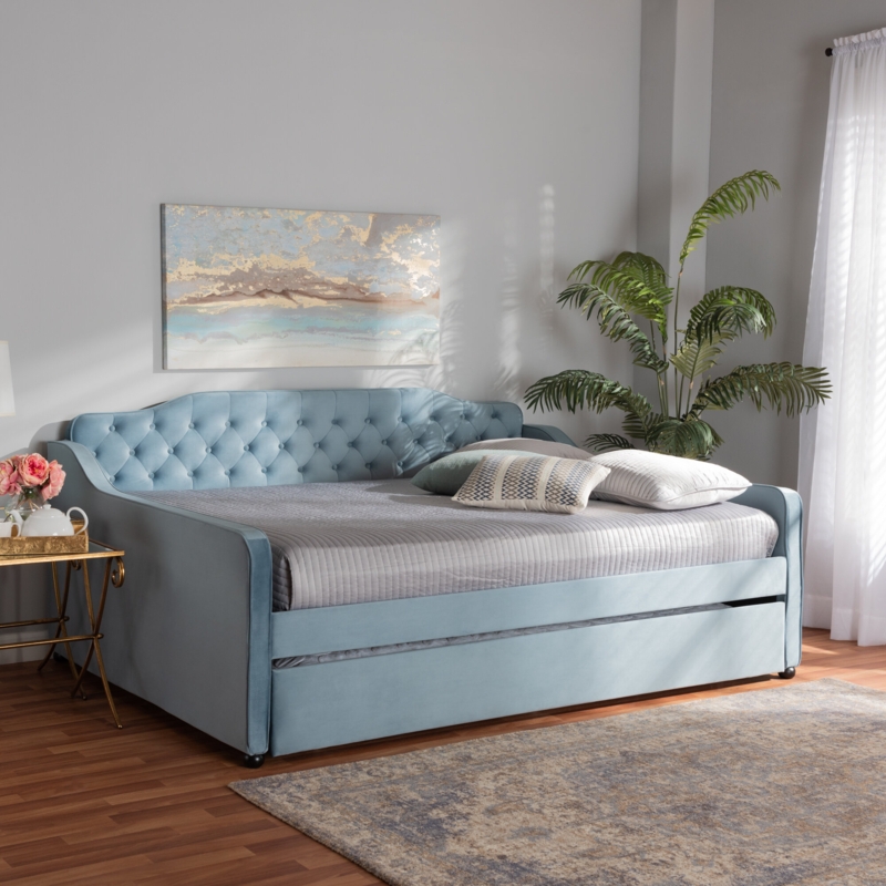 Whitnash Upholstered Daybed with Trundle