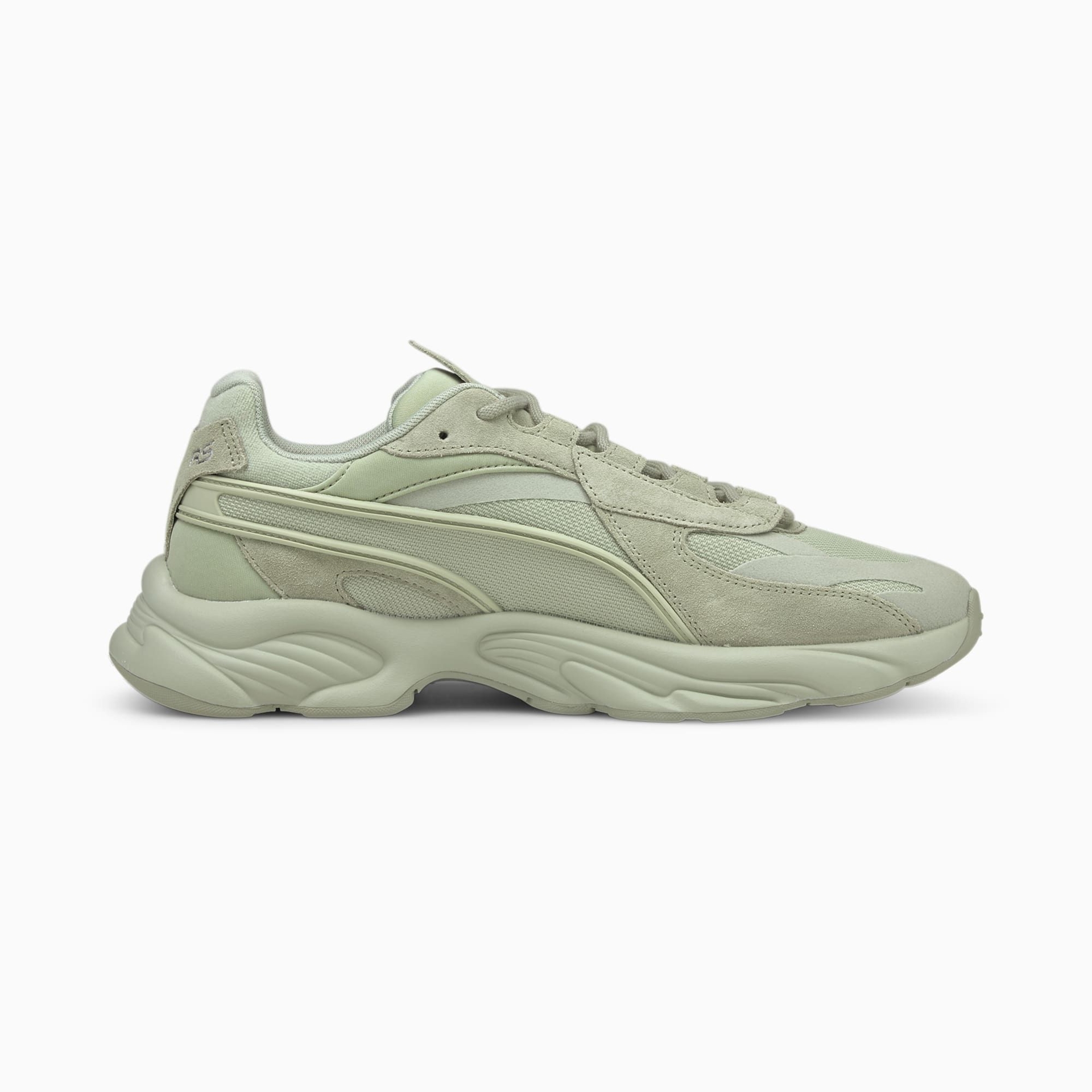 Women's PUMA Rs-Connect Mono Trainers, Desert Sage, size 8, Shoes