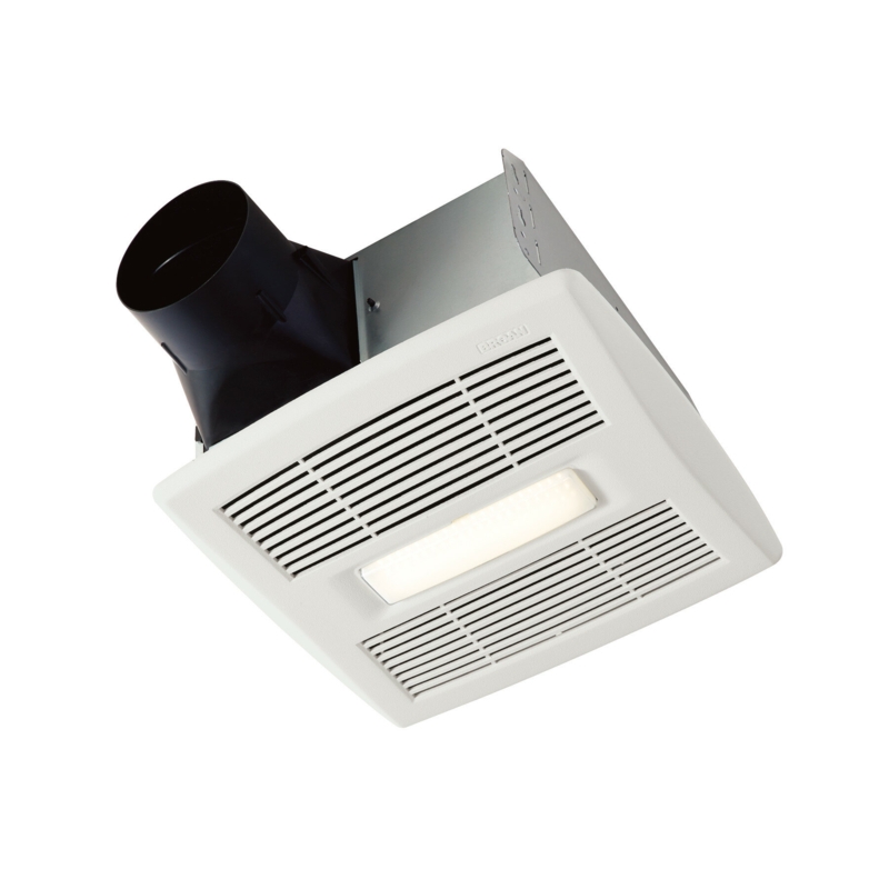 110 Cubic Feet Per Minute Yes Bathroom Fan