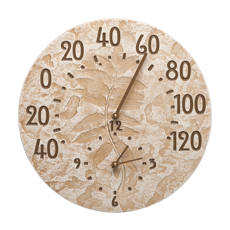 14.5'' Outdoor Clock Thermometer