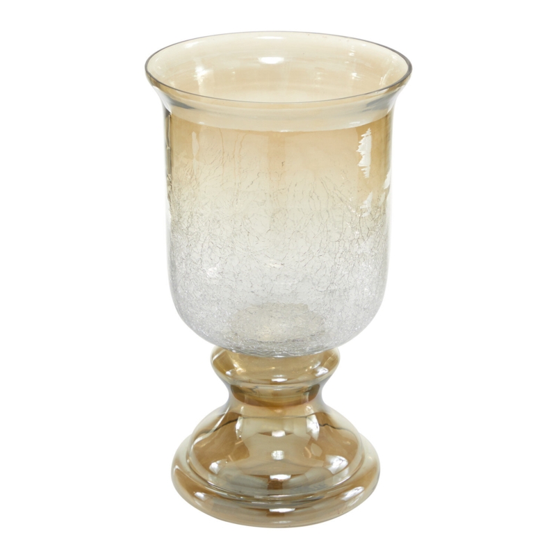 14'' H Glass Tabletop Hurricane
