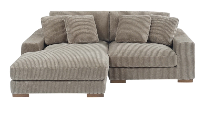 2 - Piece Corduroy Sectional