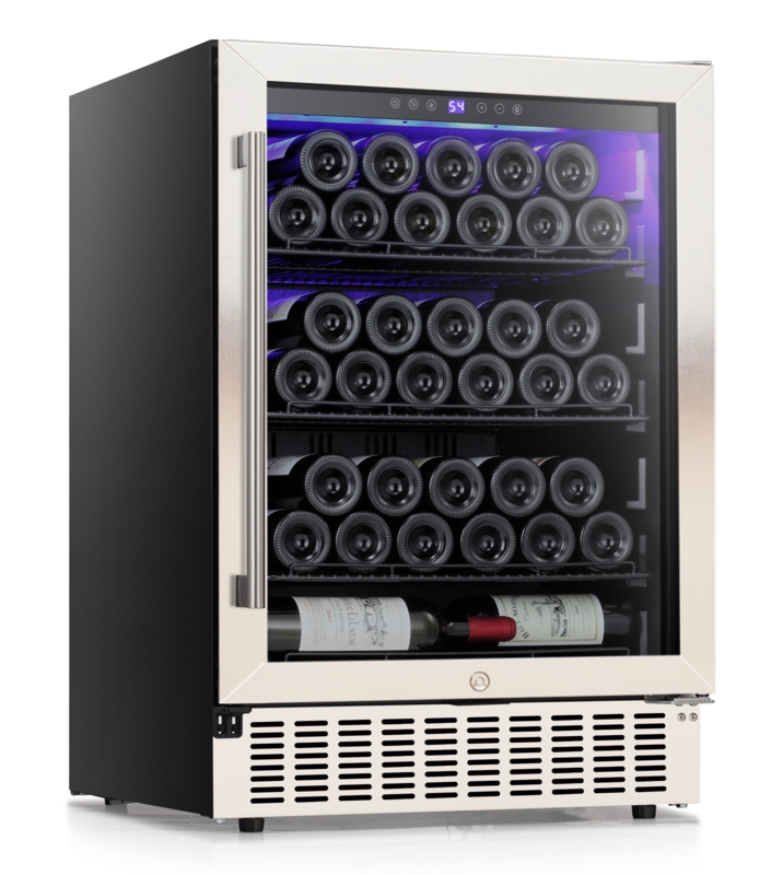 23.5'' W 46 Bottle and 156 Cans Single Zone Freestanding/Built-In Wine Refrigerator