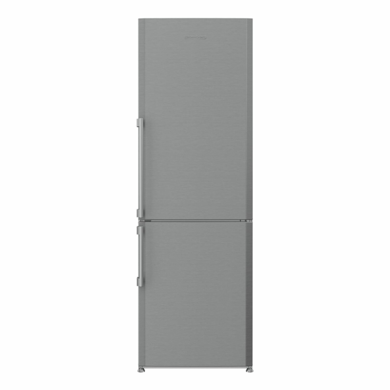 24" 13 Cubic Feet Bottom Freezer Fridge with Internal Auto Ice Maker, Stainless Steel