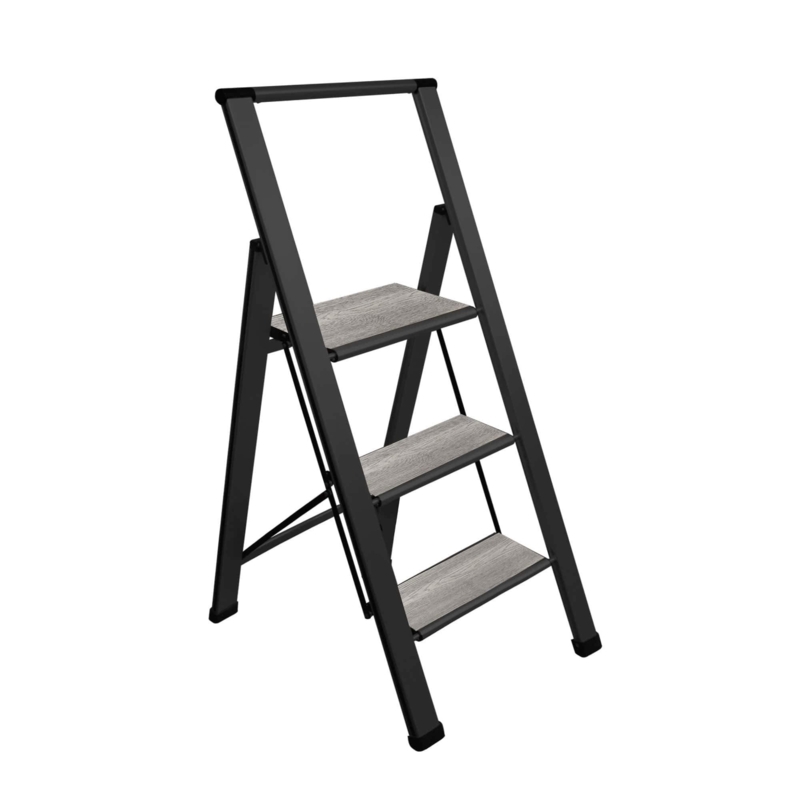 3 - Step Steel Lightweight Folding Step Stool