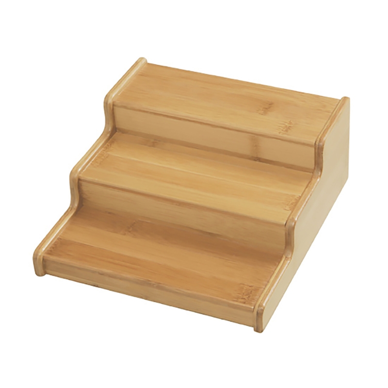 3-Tier Expandable Bamboo Spice Rack