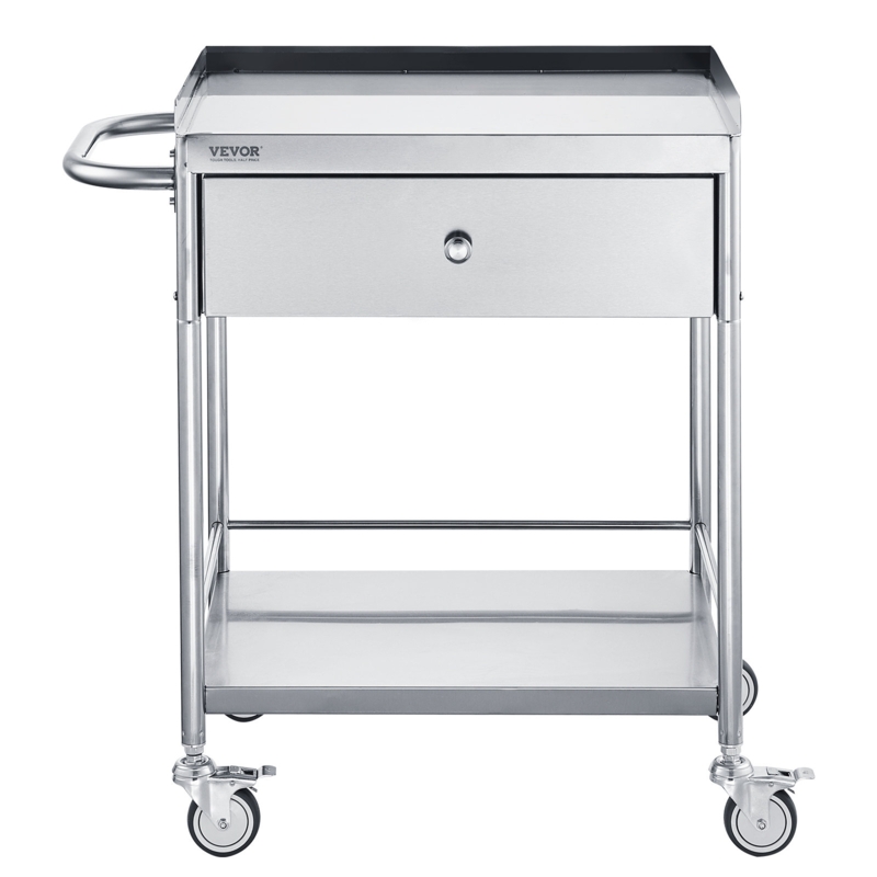 30.9'' H x 28'' W Utility Cart with Wheels