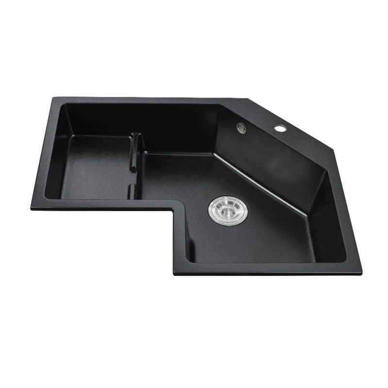 31.5'' L Double Bowl Quartz Kitchen Sink