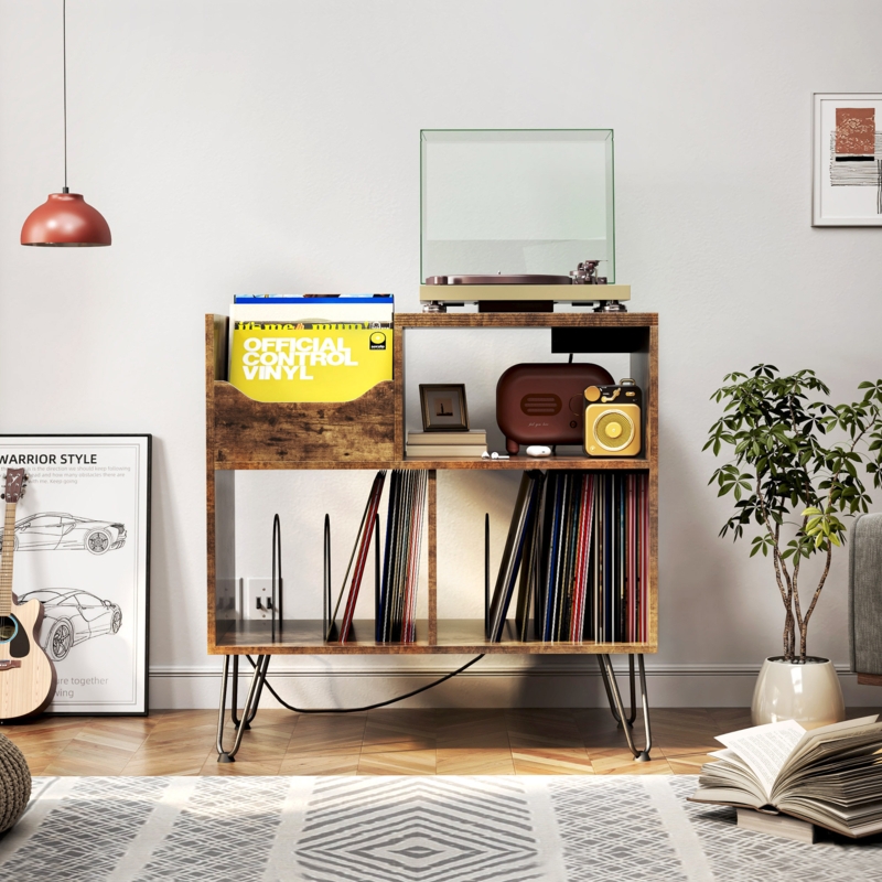 33'' H Media Shelves