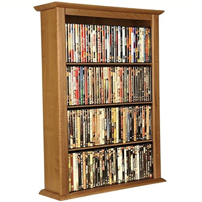 36.25'' H Wall Mounted Media Storage