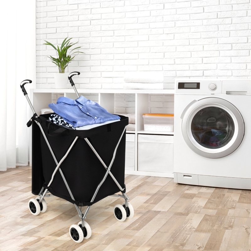 43'' H x 8'' W Utility Cart with Wheels