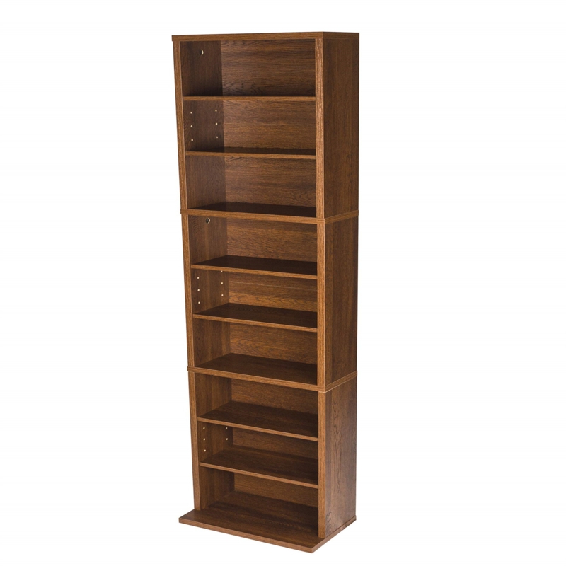 54'' H Media Shelves