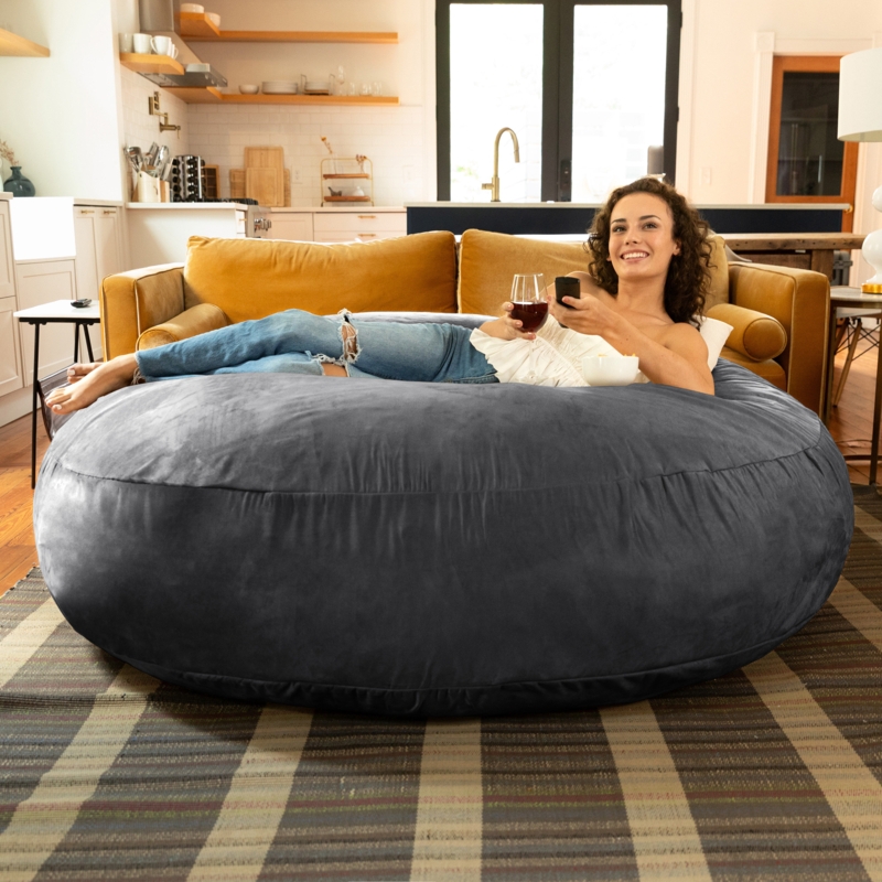 6 Foot Giant Bean Bag Sofa