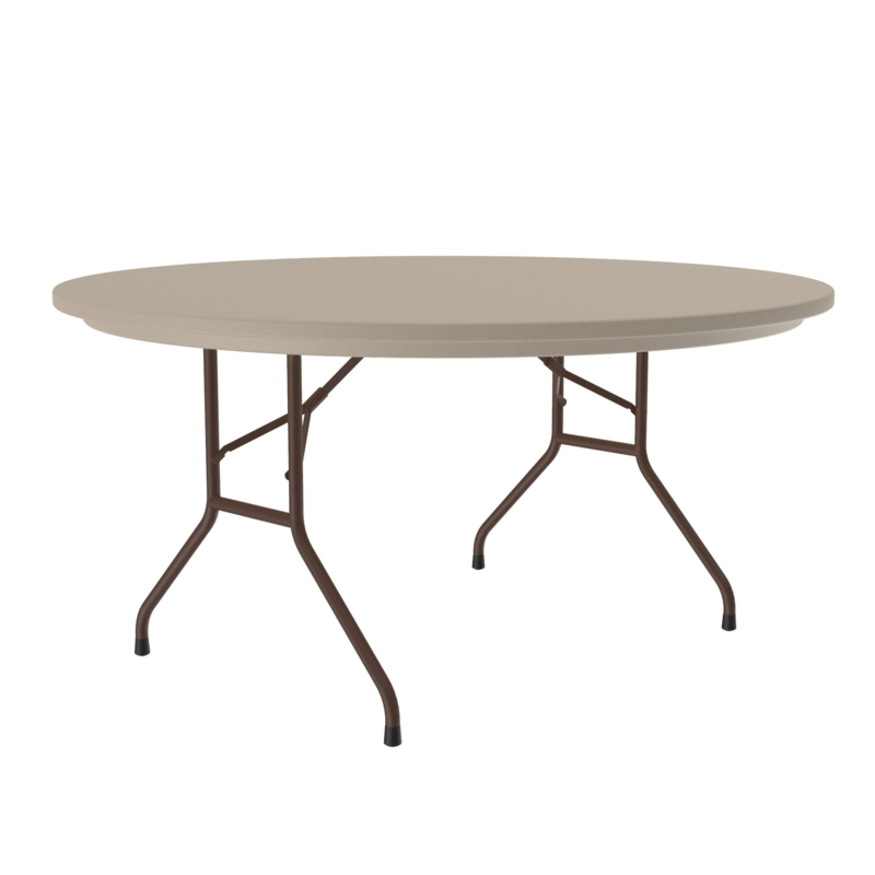 60'' Circular Portable Folding Table