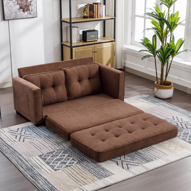 60'' Sleeper Sofa 59.4'' Upholstered Sofa