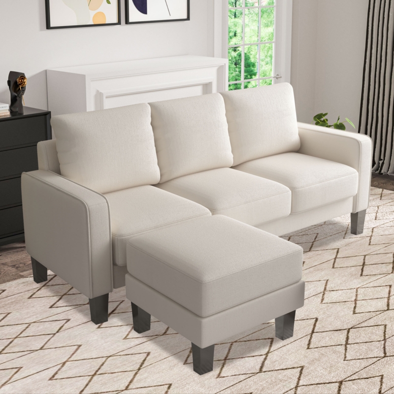 75'' Upholstered Sofa Chaise