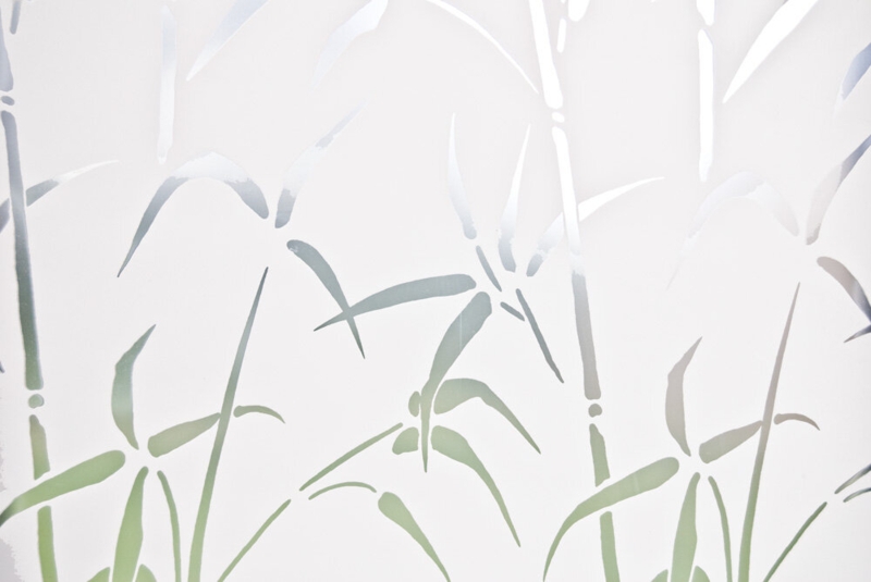 Aalia Plants & Flowers Non-Wall Damaging Window Decal